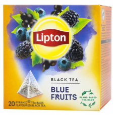 Чай Lipton Blue Fruit 20*1,7г чорний пірамідки (12)