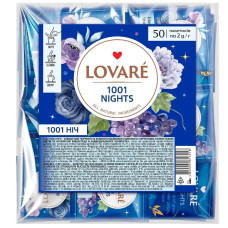 Чай Lovare 1001 Ночь 50*2г черный+зеленый (9)