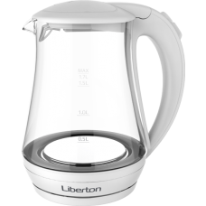 Электрочайник LIBERTON LEK-1751 White