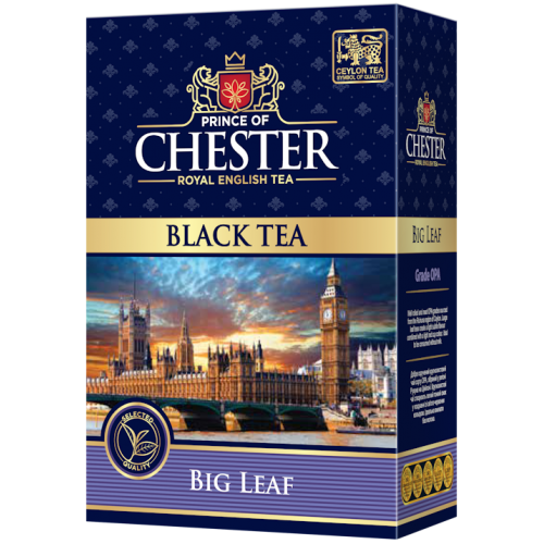 Чай Chester Big Leaf OPA чорний 80г (60)