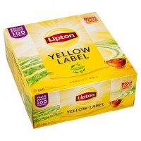 Чай Lipton Yellow Label 100*2г чорний (8)