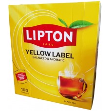Чай Lipton Yellow Label 100*2г чорний (8)