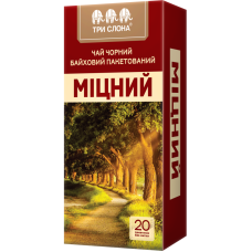 Tea Three elephants Strong black 20 * 1.5 g b / n (36)