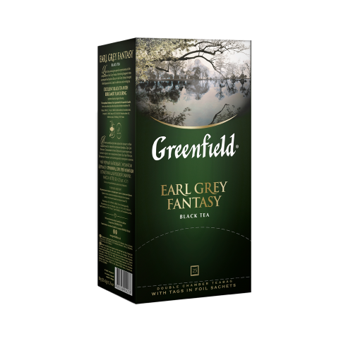 Чай Greenfield Earl Grey Fantasy 25х2г