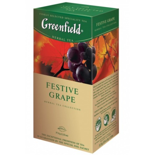 Tea Greenfield Festive Grape 25x2g