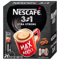 Кава Nescafe 3 в 1 Xtra Strong Екстра Стронг 20 * 16г (24)