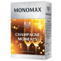 Чай Мономах Champagne Moment Момент шампанського 80г чорн.+зел. (16)