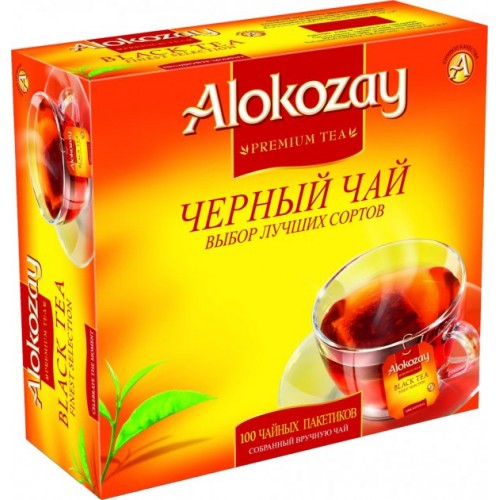 Чай Alokozay Чорний пакетований 100*2г (10)