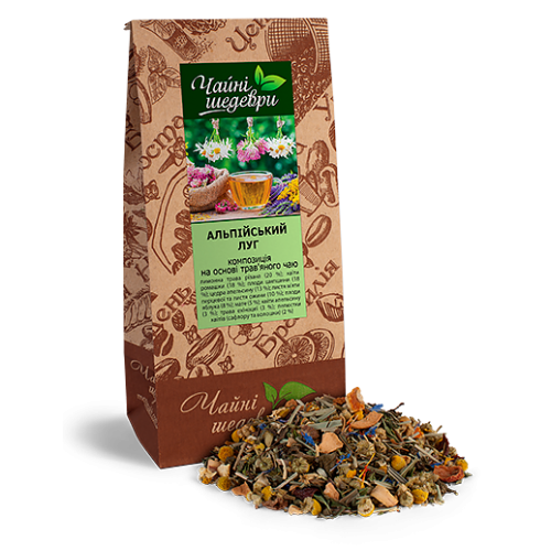 Loose tea with additives Tea Masterpieces Alpine Meadow 250 g