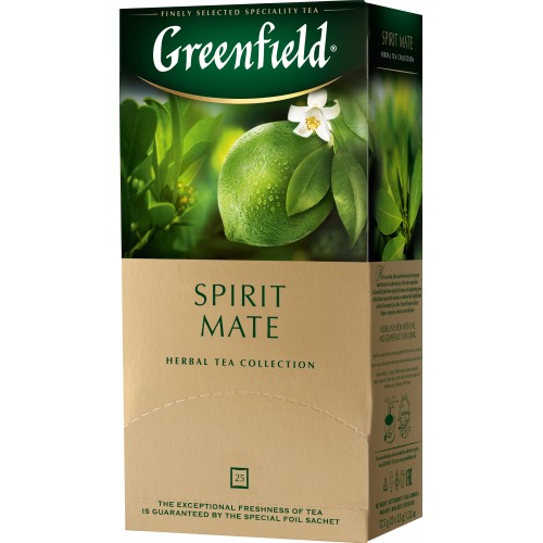 Чай Greenfield Spirit Mate трав'яний з ароматом лайма 25 * 1,5 г (10)