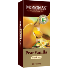 Чай Мономах Pear Vanilla Груша-Ваниль 25*1,5г черный (18)