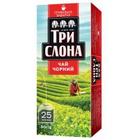 Чай Три слона чорний 25*2г с / н (16)