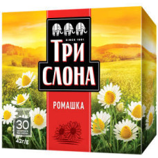 Чай Три слони Ромашка трав. 30*1,4г б/г 42г (16)