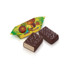 Pineapple waffle candies