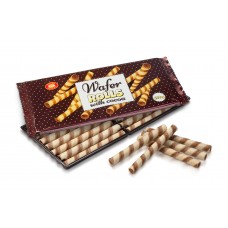 Waffle tubes made of cocoa (22)