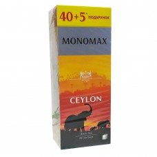 Чай Мономах Ceylon Цейлон 40*2г чорний