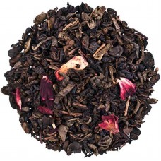 Чай зеленый с добавками рассыпной TEASTAR Земляничный  ароматом ливок 500г