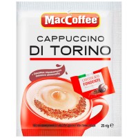 Напиток кофейный растворимый "MacCoffee" Cappuccino Di Torino с темным шоколадом 25г*20шт