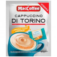Instant coffee drink "MacCoffee"Cappuccino Di Torino" with salted caramel 25g*20pcs