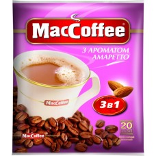 MacCoffee 3 in 1 'Amaretto' instant coffee drink 18g*20 pcs. (25)