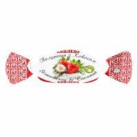 Конфеты "Хомико" Клубника с кокосом 1кг