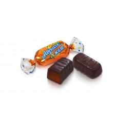 Candies glazed "APRICOT - JELLY"
