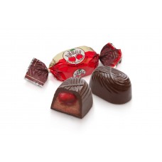 Chocolate candies "Cherry alcohol in chocolate cream"