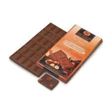 Chocolate 'OLD Collection' HKF Milk with hazelnut 30% 200g (16)