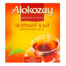 Чай Alokozay Черный пакетированный 100*2г (10)