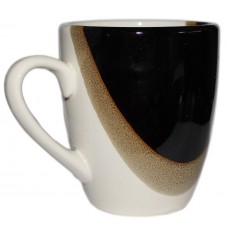 Mug Europe Polygenic drop in black and white 320 ml