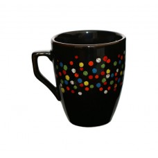 Mug "Europe" Polegenko full color glossy black 320 ml