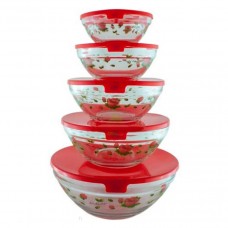 The container UNIQUE UN-1502 5pcs/neb glass/pattern price REDUCTION!!!!