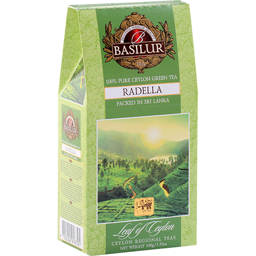 Чай Basilur Радела (Лист Цейлону) зел. 100г