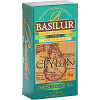 Чай Basilur Зелений (Острів Цейлон) зел. 25*1,5г