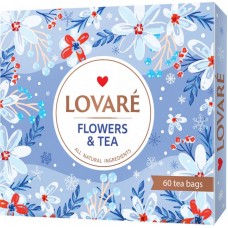 Чай Lovare Набор "Портфельчик ассорти" 120г черн.+зел. (10)