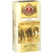 Tea Basilur Uva (Leaf of Ceylon) black 25*2g