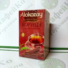 Tea Alokozay Black with cinnamon in an envelope 25 * 2g (24)