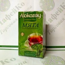 Чай Alokozay Чорний з м'ятою в конверті 25 * 2г (24)
