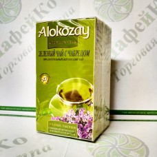 Tea Alokozay Green with Thyme envelope 25 * 2g (24)