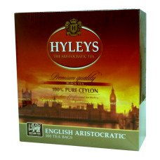 English Aristocratic Tea Hyleys black 2g * 100 pieces. (12)