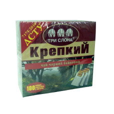Tea Three elephants Strong black 100 * 1.5 g / H (16)