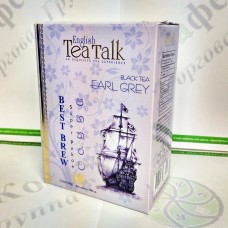 Чай English Tea Talk Earl Grey Эрл Грей черн. 100г (24) Чай English Tea Talk Earl Grey Эрл Грей черн. 100г (24)