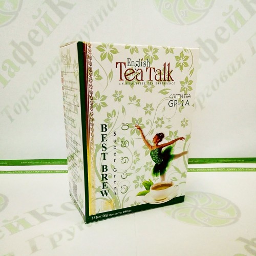 Tea English Tea Talk Gunpowder green 100g (24)