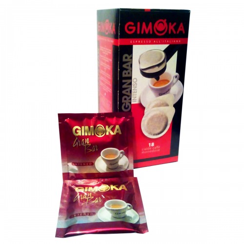 Coffee Gimoka Gran Bar Monodose 7g*18 pcs. 20% arab. / 80% rob. (24)