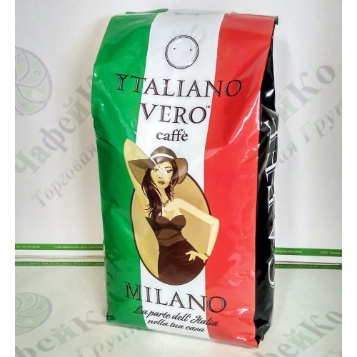 Кава Italiano Vero Milano Мілан 1кг 50% араб. / 50% роб. (10)