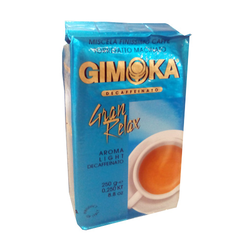 Кава Gimoka Gran Relax без кофеїну мелена 250г (20)