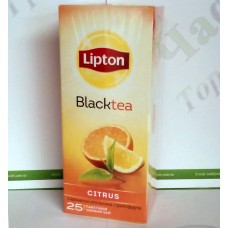 Tea Lipton Super Tasty Citrus 25*1,8g Black (24)