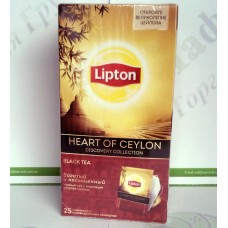 Tea Lipton Heart of Ceylon 25*2g Black (24)