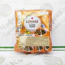 Чай Lovare Alpine herbs Альпийский луг 25*2 г пирамидка в сашетах (6)