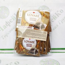 Tea Lovare Golden Ceylon Golden Ceylon black 25*2 g pyramid in sachets (6)